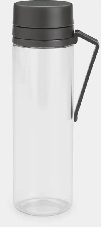 Shishe uji Brabantia Make and Take, 500ml, pa BPA, gri e errët