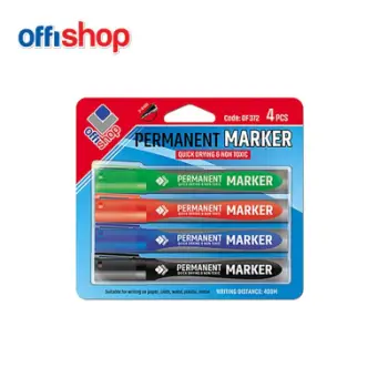 Osh Marker Permanent Set 1/4 Of372