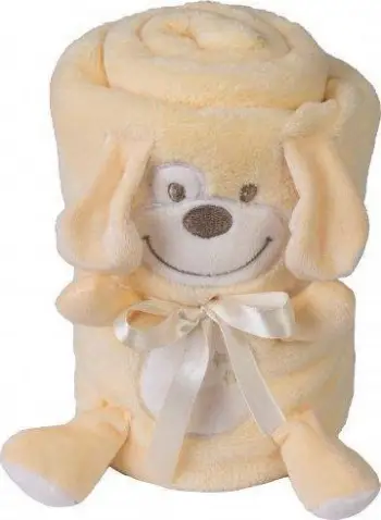 Batanije për bebe Babymatex Willy Dog, 85x100 cm, shumëngjyrëshe