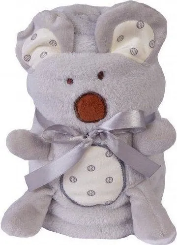 Batanije për bebe Babymatex Willy Koala, 85x100cm, gri - 1