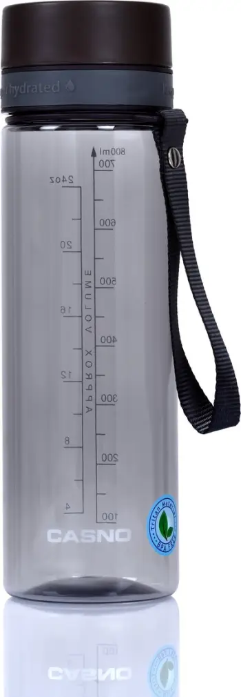 Shishe uji Casno Tritan, 800ml, BPA free, transparente