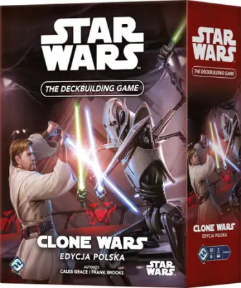 Lojë tavoline Rebel Star Wars The Deckbuilding Game Clone Wars, strategjike, për të rritur, shumëngjyrëshe