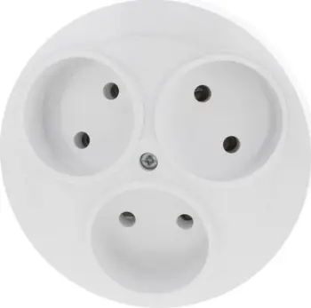 Prizë trefishe Timex OPAL PT-35 Op, 250V 16A, IP20, e bardhë