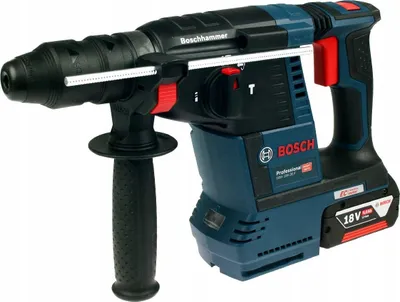 Çekiç rrotullues me goditje Bosch GBH 187 LI, 18V, 2.4J, blu - 3