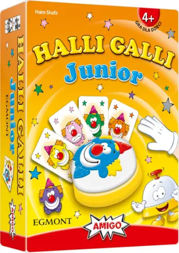 Lojë tavoline Amigo Halli Galli Junior, për fëmijë, shumëngjyrëshe