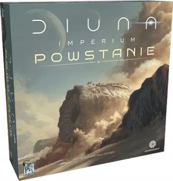 Lojë tavoline Dire Wolf Dune Imperium Uprising, strategjike, për 1 4 lojtarë, shumëngjyrëshe