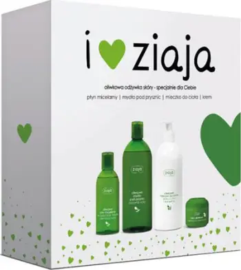 Set dhuratë kozmetik Ziaja Natural Olive, për femra, me vaj ulliri natyral