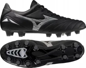 Këpucë futbolli Mizuno Morelia Neo IV Pro FG, për meshkuj, taban për bar natyral, të zeza