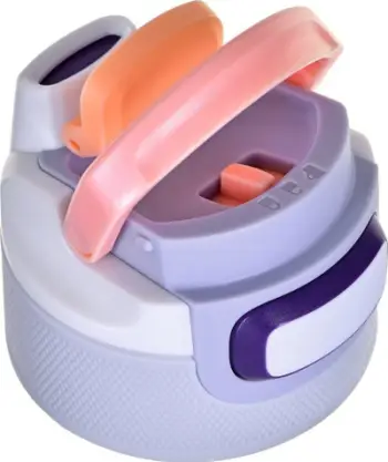 Shishe uji Elton Rainbow Pastels, 750ml, Tritan pa BPA, rozë pastel