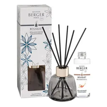 Set dhuratë Maison Berger Paris, shpërndarës arome Rosalie + rimbushje Intense Glitter, 90 ml