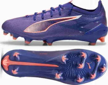 Këpucë futbolli Puma Ultra 5 Ultimate FG M 107683 01, për bar natyral, për meshkuj, shumëngjyrëshe