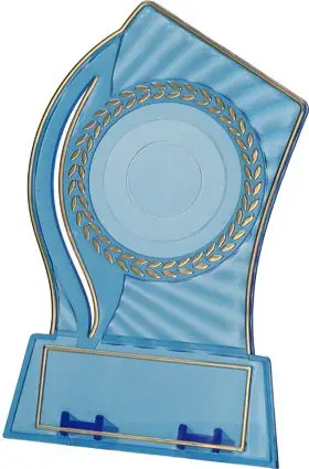 Kupë dekorative Tryumf PS150 BL G, transparente, detaje ari