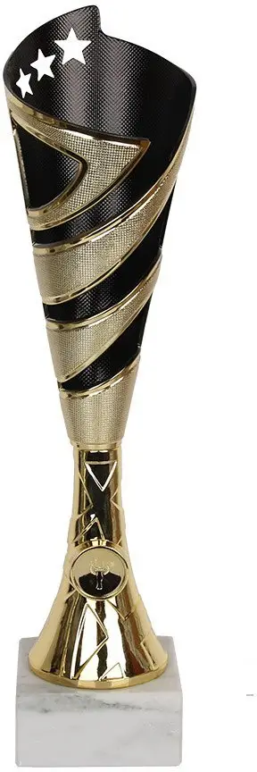 Kupë dekorative Universal 8384, plastike, 32.5cm, ar e zezë