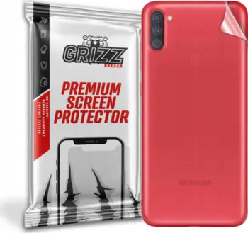 Mbrotjëse e pasme GrizzGlass për Samsung Galaxy A11, Film UltraSkin, transparente