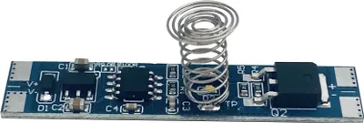 Çelës dimmer me prekje për shirita LED, 8A, IP20, i bardhë - 1