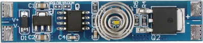 Çelës dimmer me prekje për shirita LED, 8A, IP20, i bardhë - 2