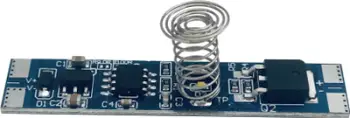Çelës dimmer me prekje për shirita LED, 8A, IP20, i bardhë