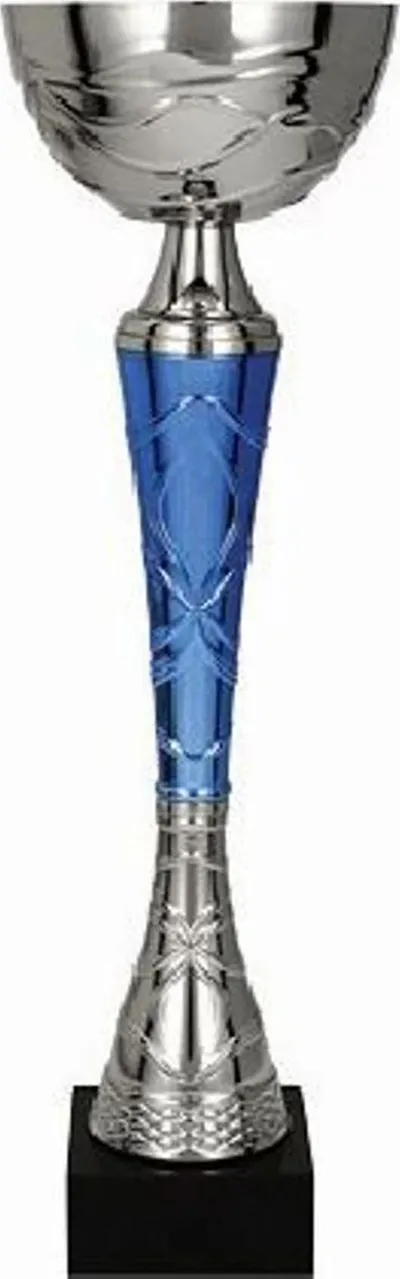 Kupë metalike Tryumf TUMAS BL 9218H, 23cm, argjend e blu - 1