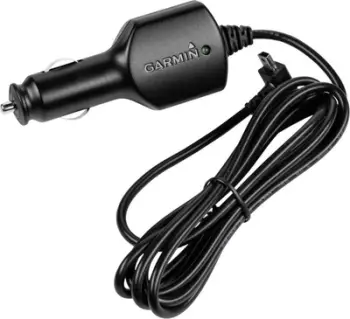 Kabllo karikimi për veturë Garmin 12V, me prizë çakmaku, 1.5A, e zezë