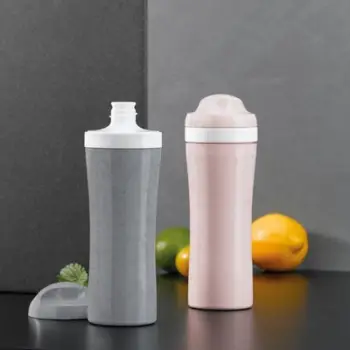Shishe uji Koziol Oase Bio, 425 ml, plastike pa BPA, gri