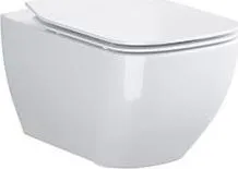 WC e varur Cersanit Metropolitan UM B139, set me ulëse duroplast, Rimless CleanOn, e bardhë - 1