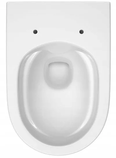 WC i varur Cersanit Larga K120-003, CleanOn, Euro White - 4