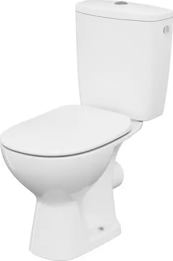WC kompakt Arteco CleanOn Combined, sistem kursim uji, ulëse antibakteriale, e bardhë