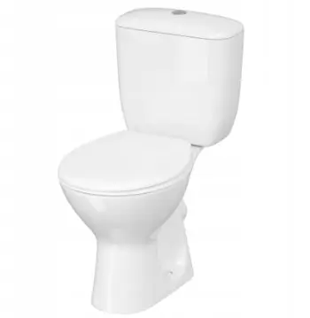 WC kompakte MITO PRESIDENT, 3/6l, ulëse duroplast Soft Close, e bardhë