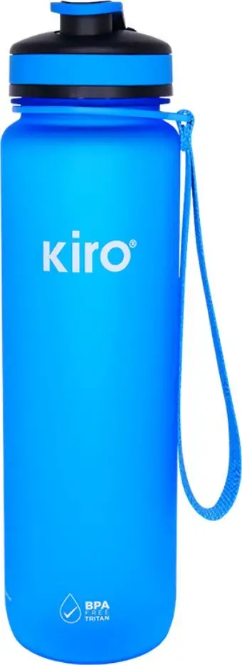 Shishe uji Kiro Blue KI3032BL, 1000 ml, plastike Tritan, blu