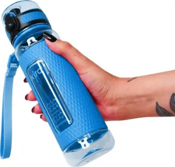 Shishe uji Kiro Blue KI5044BL, 450 ml, plastike tritan, blu