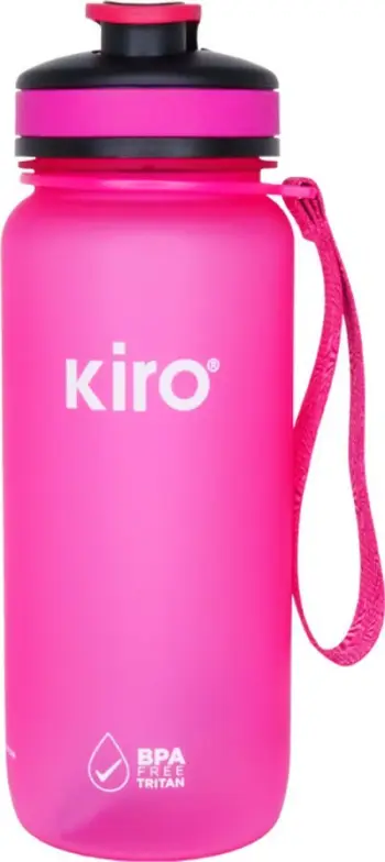Shishe uji Kiro KI3030PN, 650ml, Tritan pa BPA, rozë