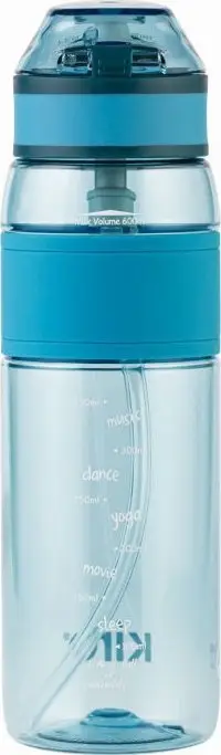 Shishe uji Kiro KI4106GB, 600 ml, Tritan pa BPA, blu