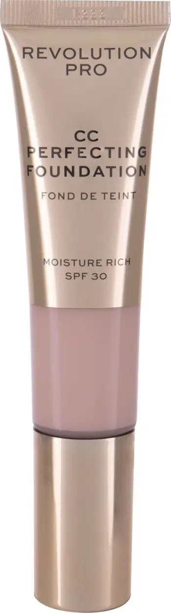 Fondatinë Makeup Revolution PRO CC Perfecting Foundation SPF 30, 26 ml, nuanca F0.5