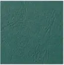 Mbulesa lidhëse GBC LeatherGrain CE040045, format A4, 100 copë, jeshile e errët