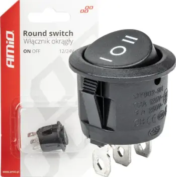 Çelës elektrik AMiO 03614, 12V 24V, me dy ndërprerës