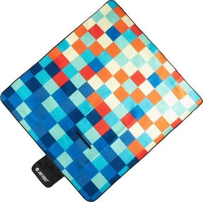 Batanije pikniku Hi-Tec Battani, 150x180cm, e kaltër/e portokalltë - 2