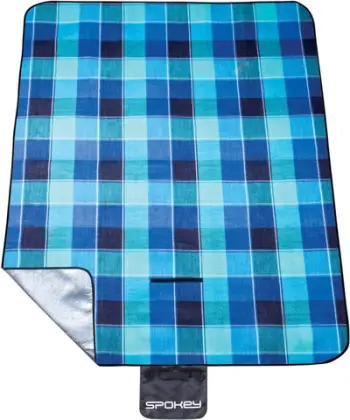 Batanije pikniku Flannel, 150 x 180 cm, e kaltër (839636)