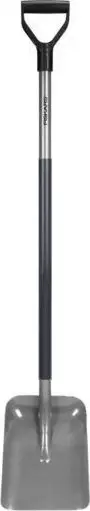 Lopatë kopshti Fiskars Ergonomic 1025376, ergonomike, e gjatë, gri
