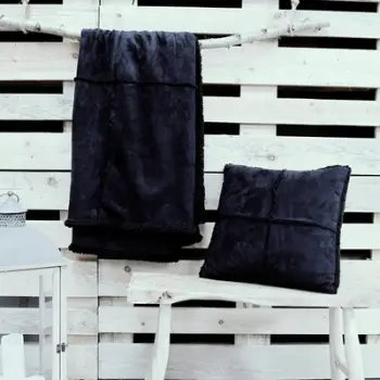 Batanije Today WINTER SPIRIT, material i butë, cozy, blu navy
