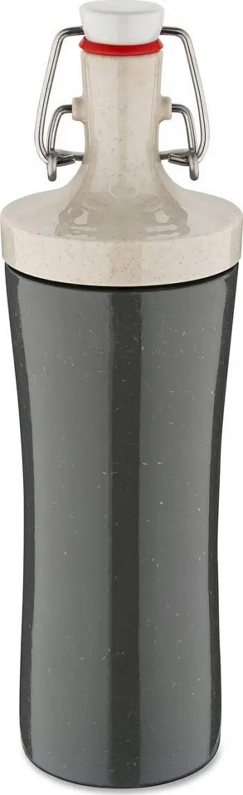 Shishe uji Koziol PLOPP to GO, 425ml, plastike pa BPA, gri