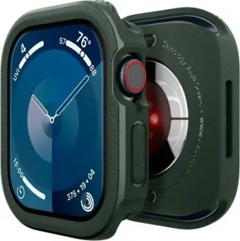 Mbulesë Caseology Vault për Apple Watch 10 46mm, TPU, Midnight Green