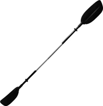 Lopatë kajaku Pure4Fun Alu, 230cm, alumini, e zezë
