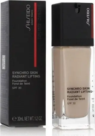 Fondatinë Shiseido Synchro Skin Radiant Lifting, SPF 30, nuance Nude