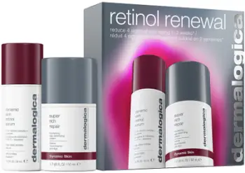 Set dhuratë për fytyrë Dermalogica Retinol Renewal, anti rrudhë, hidratues intensiv