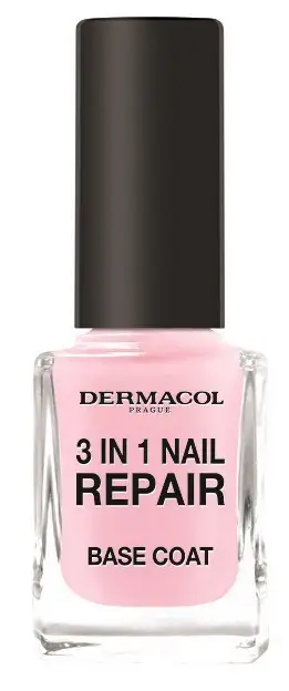 Forcues për thonjë Dermacol 3in1 Nail Repair (Base Coat), 11 ml