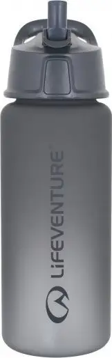 Shishe uji Lifeventure Flip Top, 0.75L, Tritan, gri