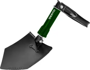 Lopatë palosëse Verto 15G075, 58cm, dorezë D, e zezë