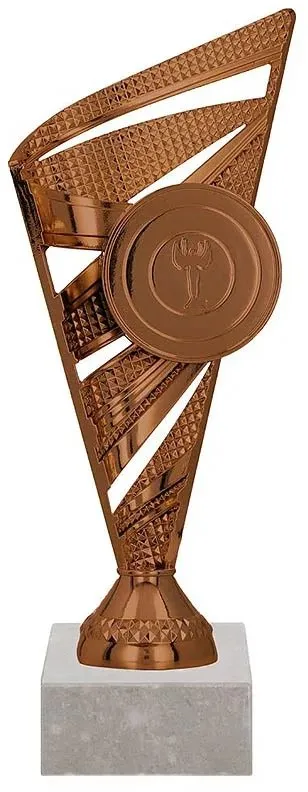 Kupë plastike Universal 8381/B, 23 cm, ngjyrë kafe - 1