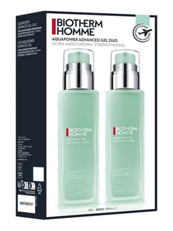 Set dhuratë për meshkuj Biotherm Aquapower Advanced Gel Duo, 2 copë