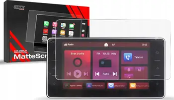 Mbulesë ekrani GRIZZ MatteScreen për Mitsubishi Space Star 8", anti-fingerprint, mat, transparente